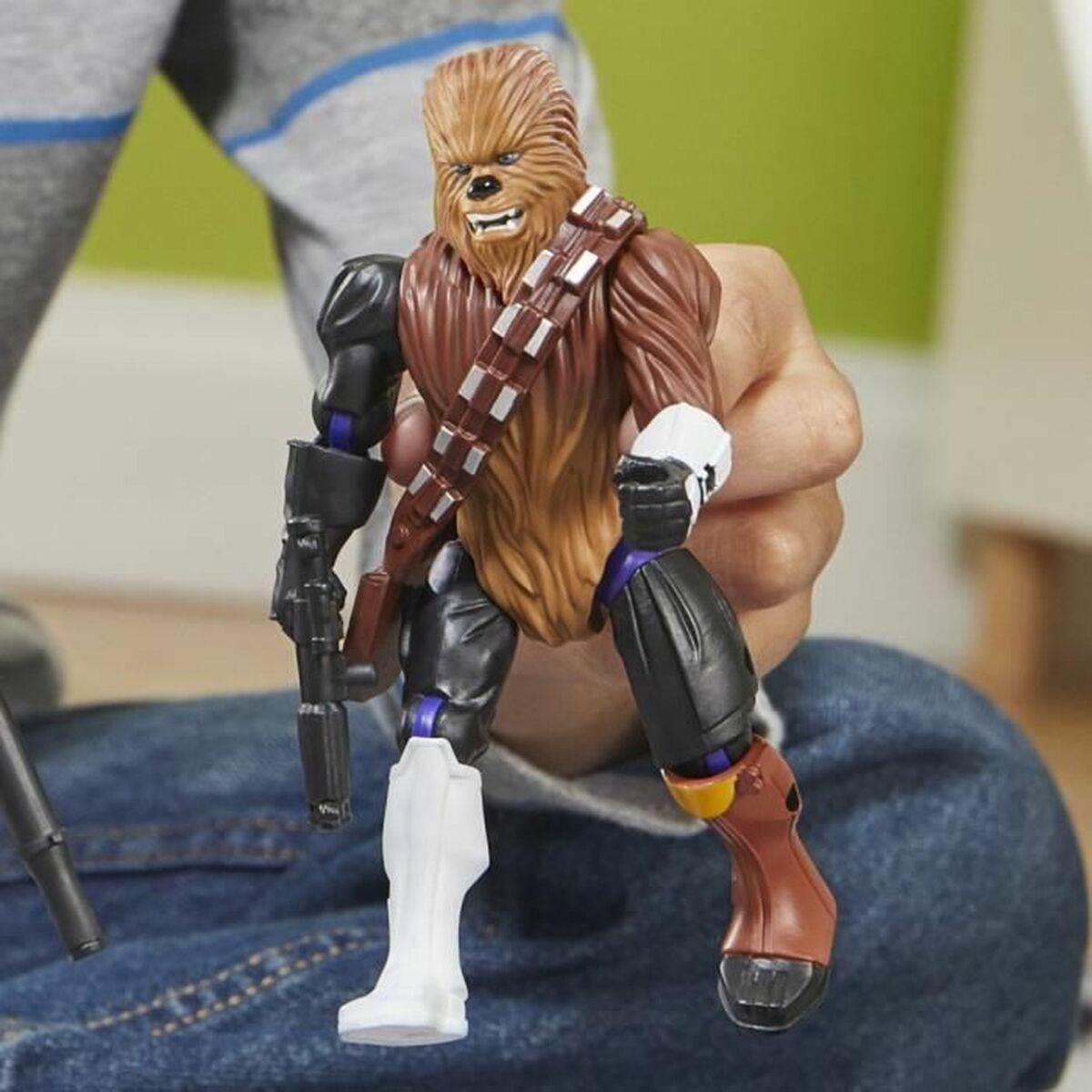 Ledad figur Hasbro MixMashers Chewbacca - 6
