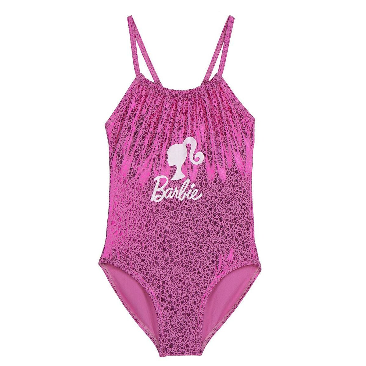 Baddräkt, Flickor Barbie Rosa