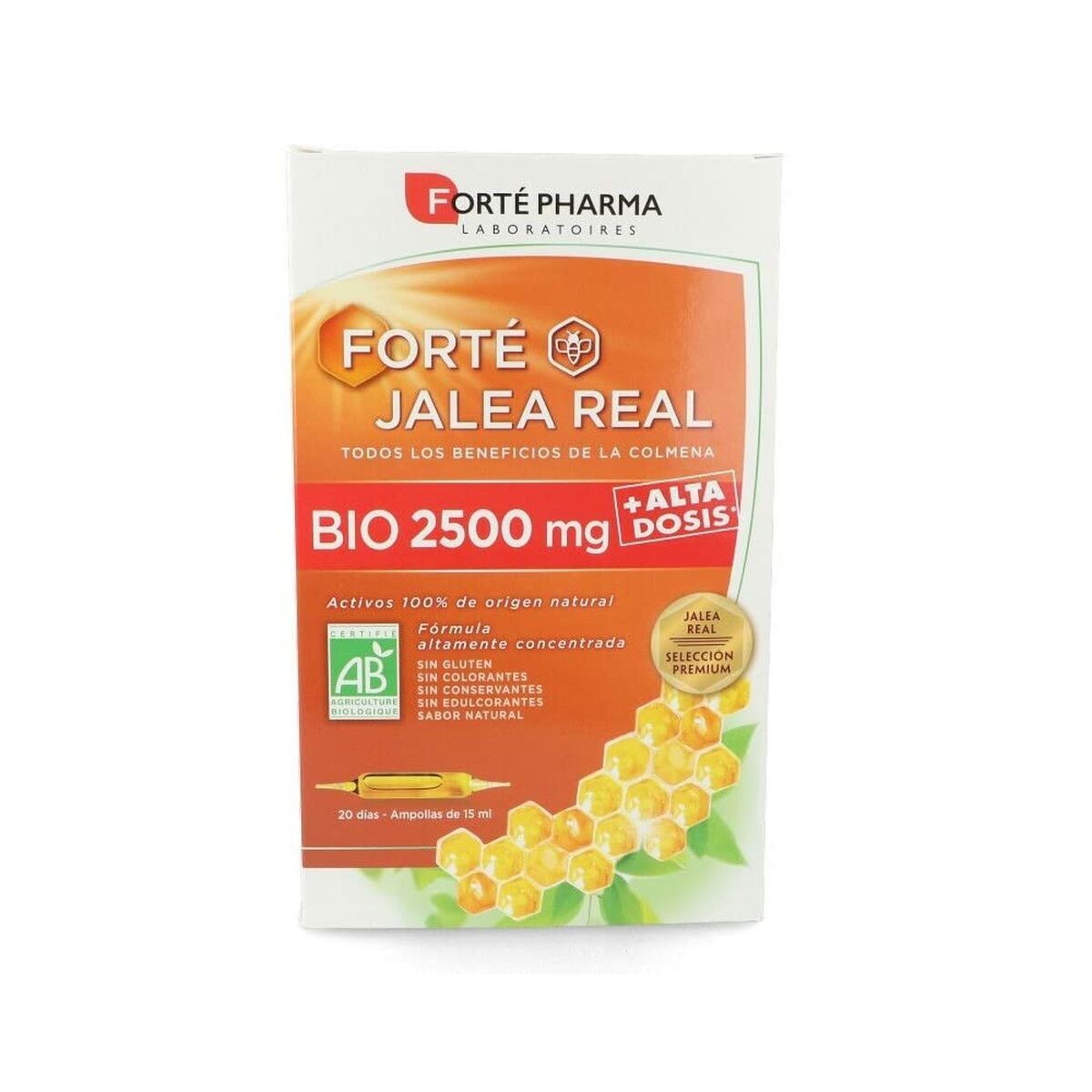 Gelé kunglig Forté Pharma Bio 2500 mg 20 antal - 2