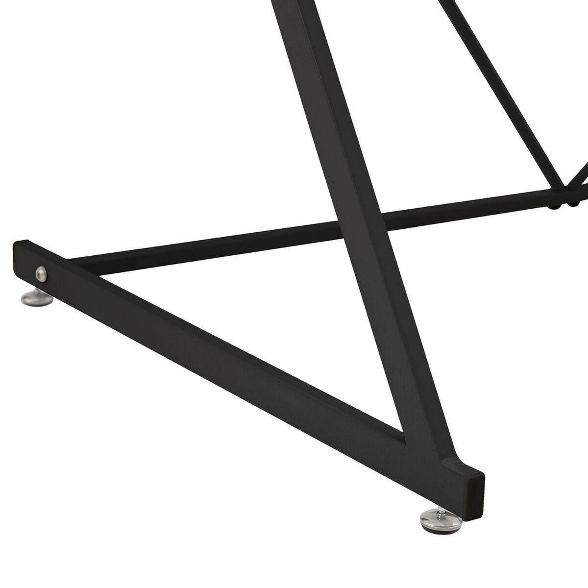 Sidobord COUNTRIES WORLD Vit Svart matt 120 x 60 x 75 cm - 5