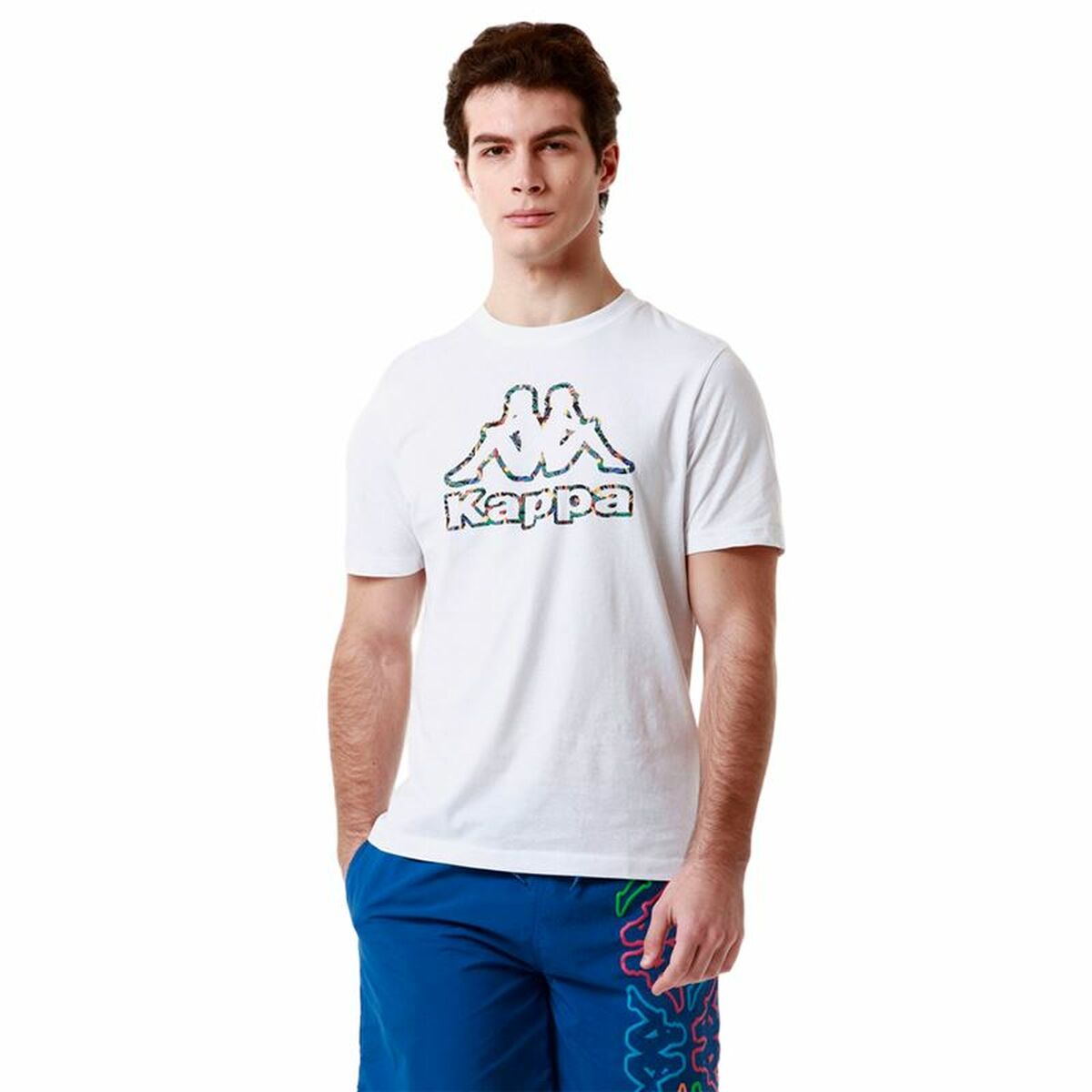 T-shirt med kortärm Herr Kappa Fario Graphik - 3