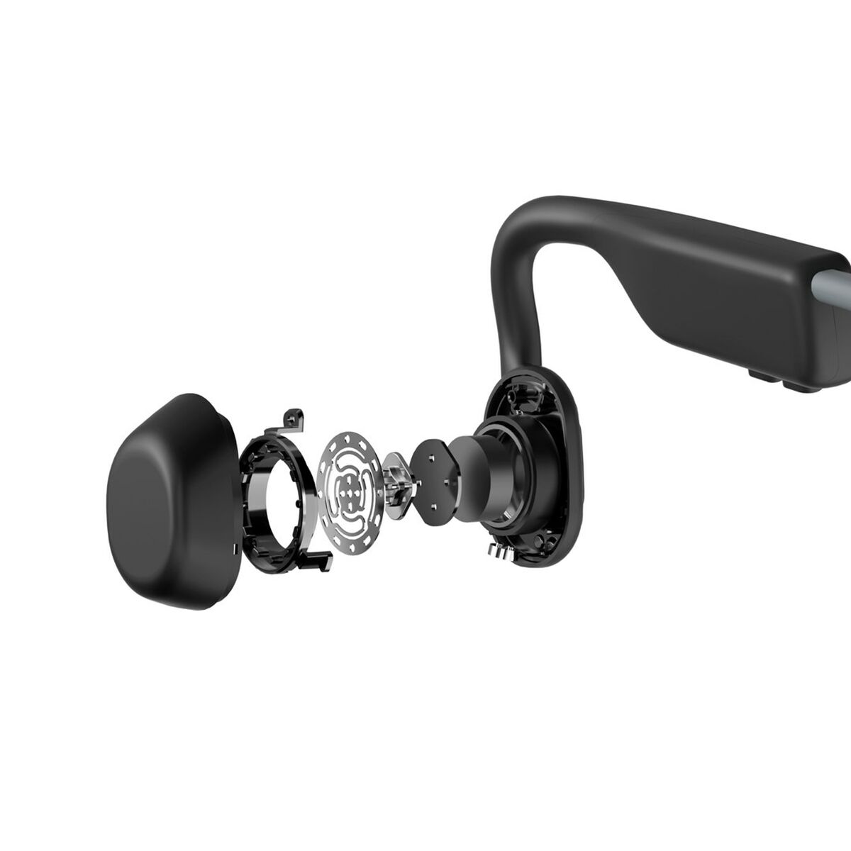 Bluetooth Hörlurar Shokz OpenMove Grå - 3
