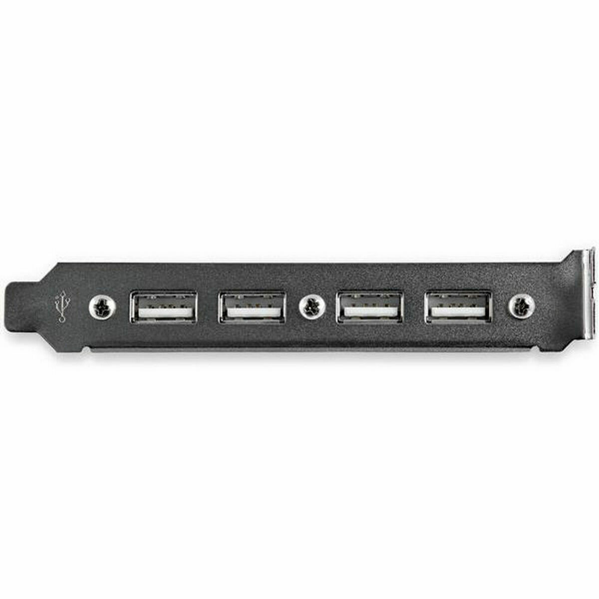 Väggfäste NanoBracket Startech USBPLATE4 USB 2.0 Vit - 2