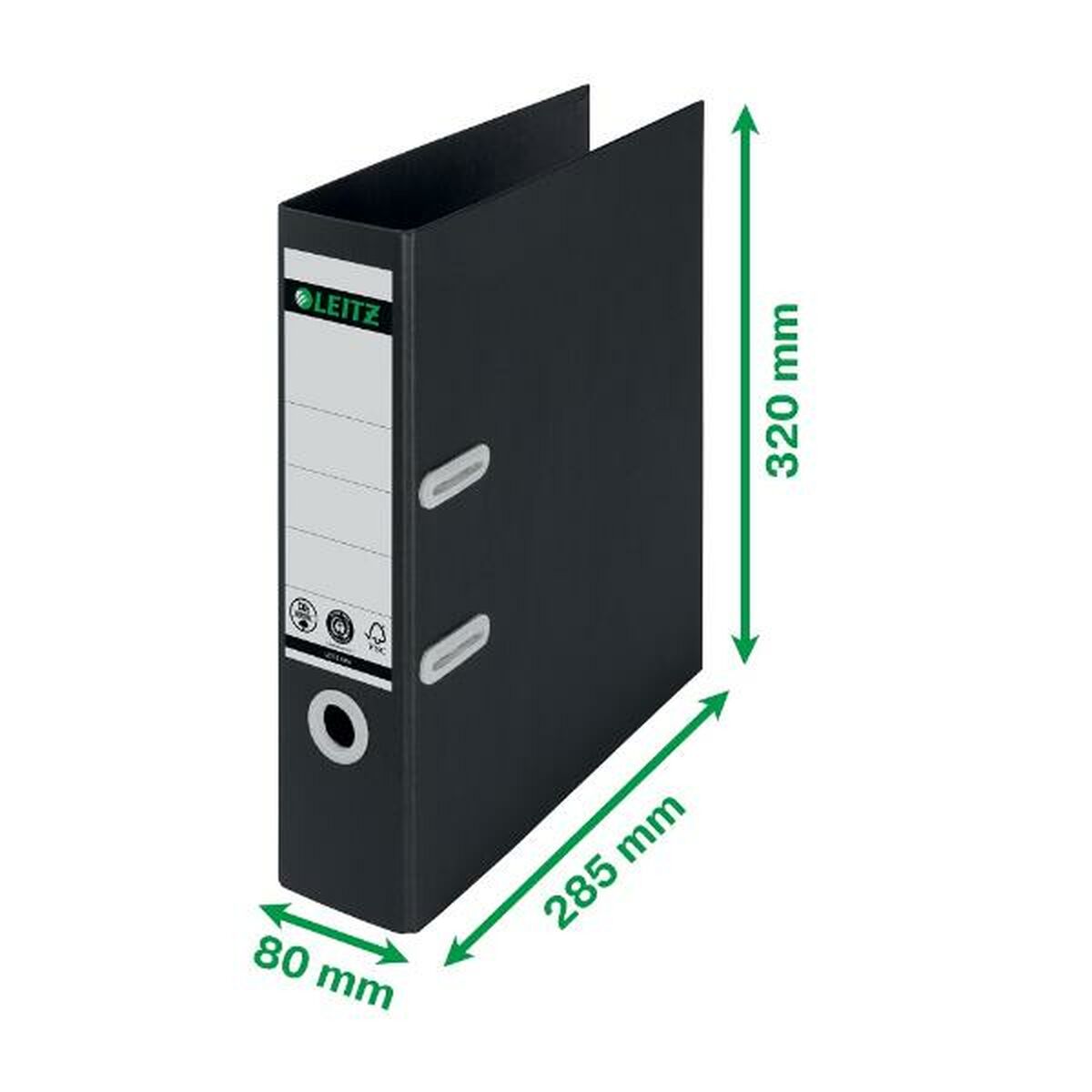 Ringpärm Leitz Svart A4 - 3