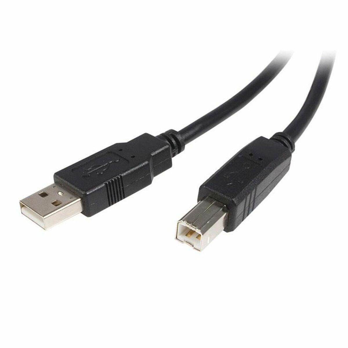 USB A till USB B Kabel Startech USB2HAB3M            Svart - 9