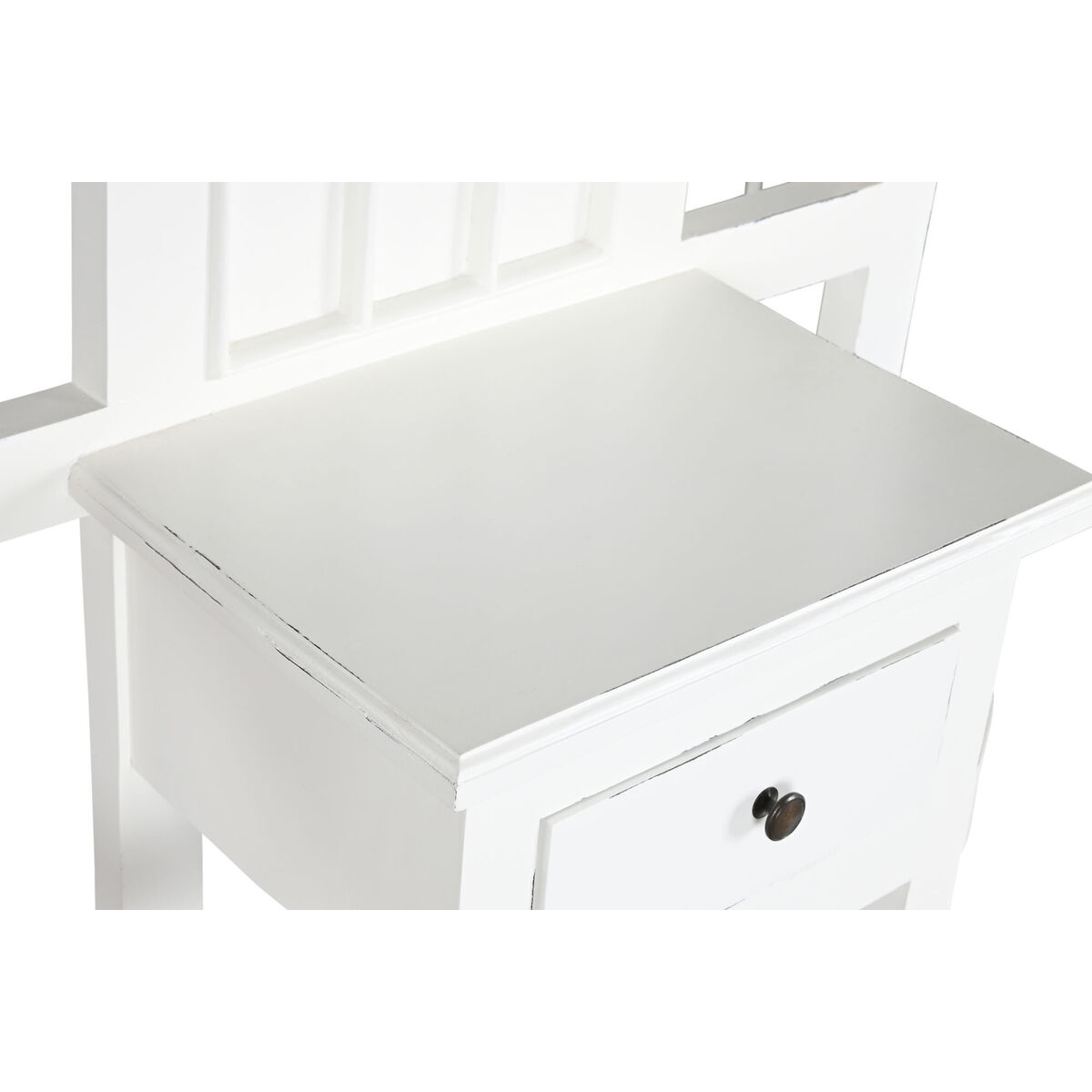Mottagare Home ESPRIT Vit 75 x 31 x 180 cm 77 x 31 x 180 cm - 9