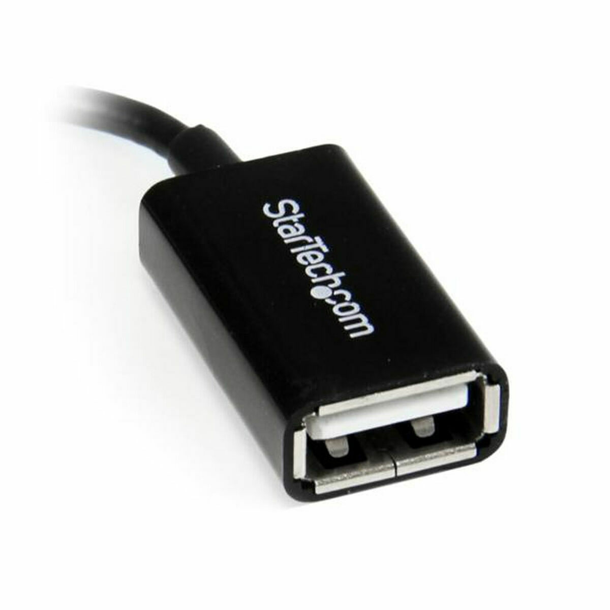 USB-kabel till mikro-USB Startech UUSBOTGRA            Svart - 3
