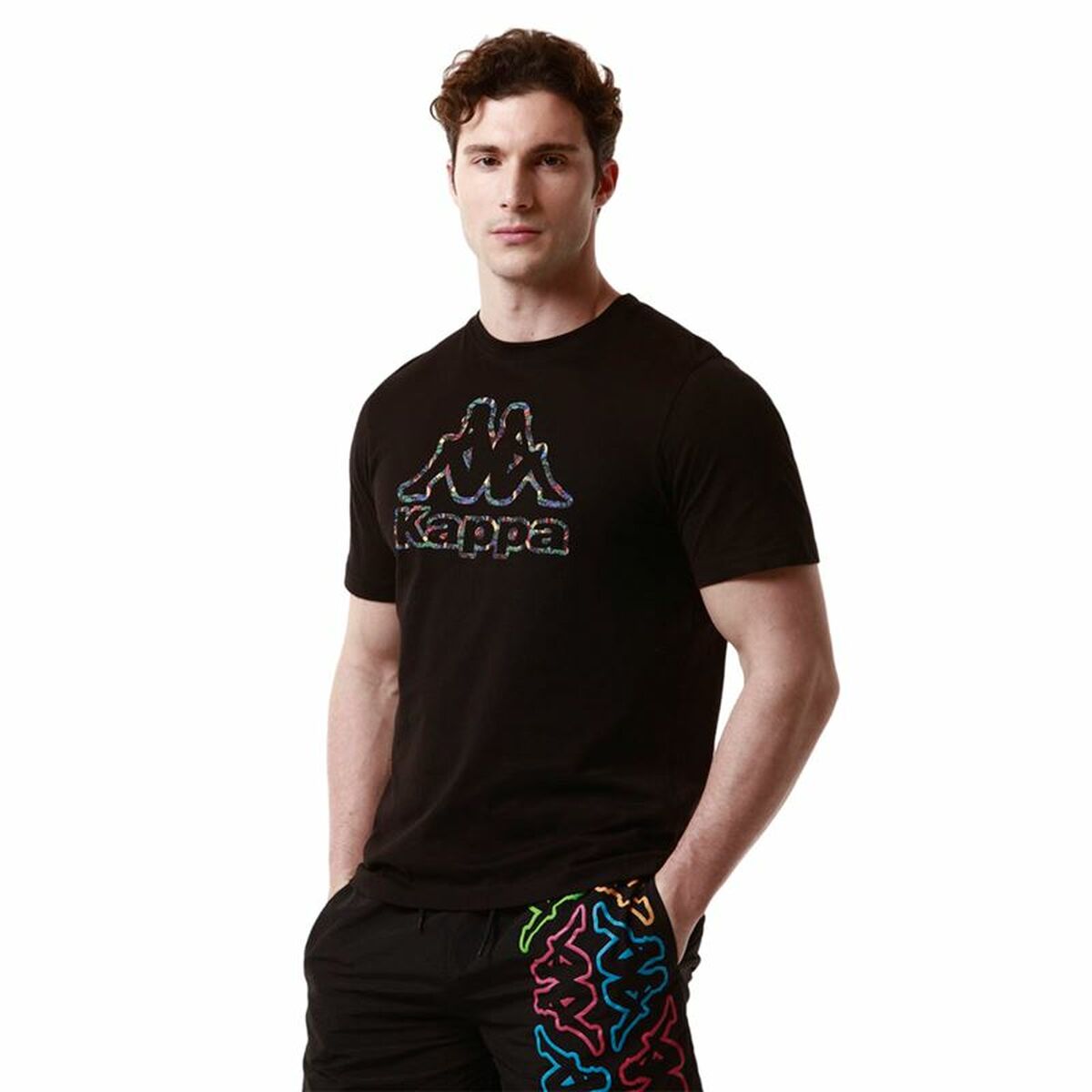 T-shirt med kortärm Herr Kappa Fario - 3