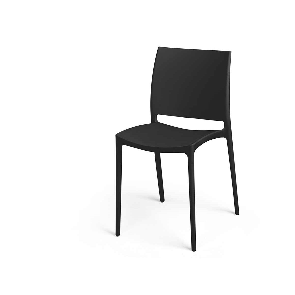 Stol Gift Decor Svart polypropen 41 x 79 x 46 cm