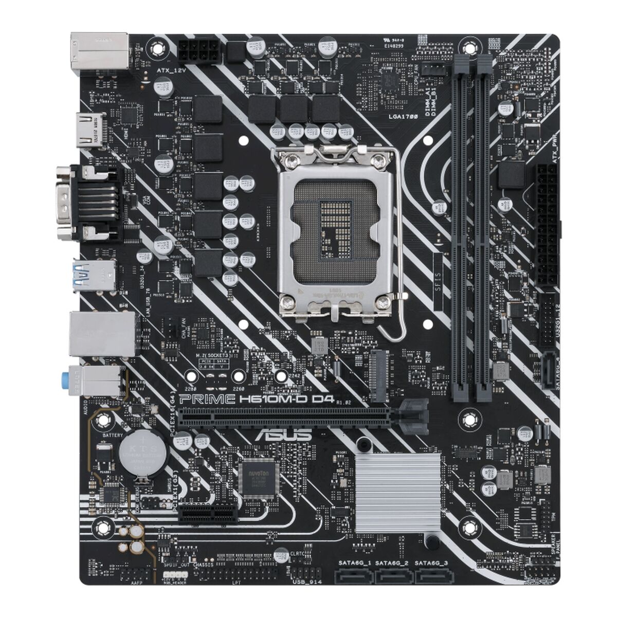 Moderkort Asus ASUCMPH610MD0 LGA 1700