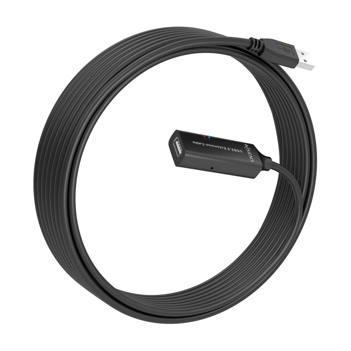 USB-kabel Aisens A101-0915 Svart - 2