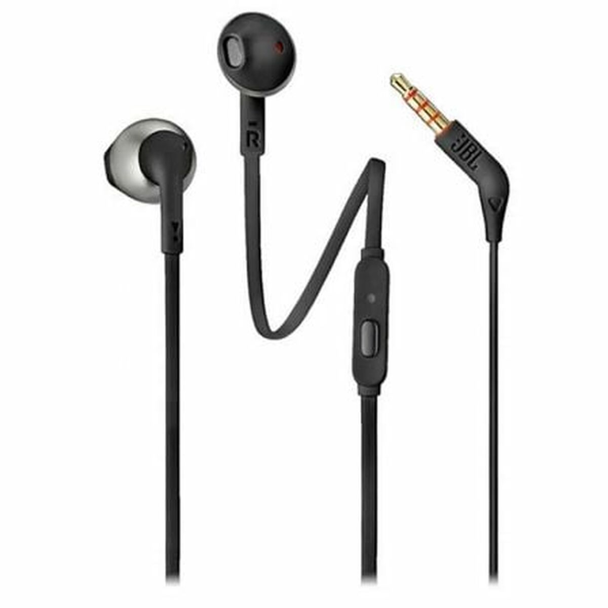 Hörlurar med Mikrofon JBL Tune 205 Svart