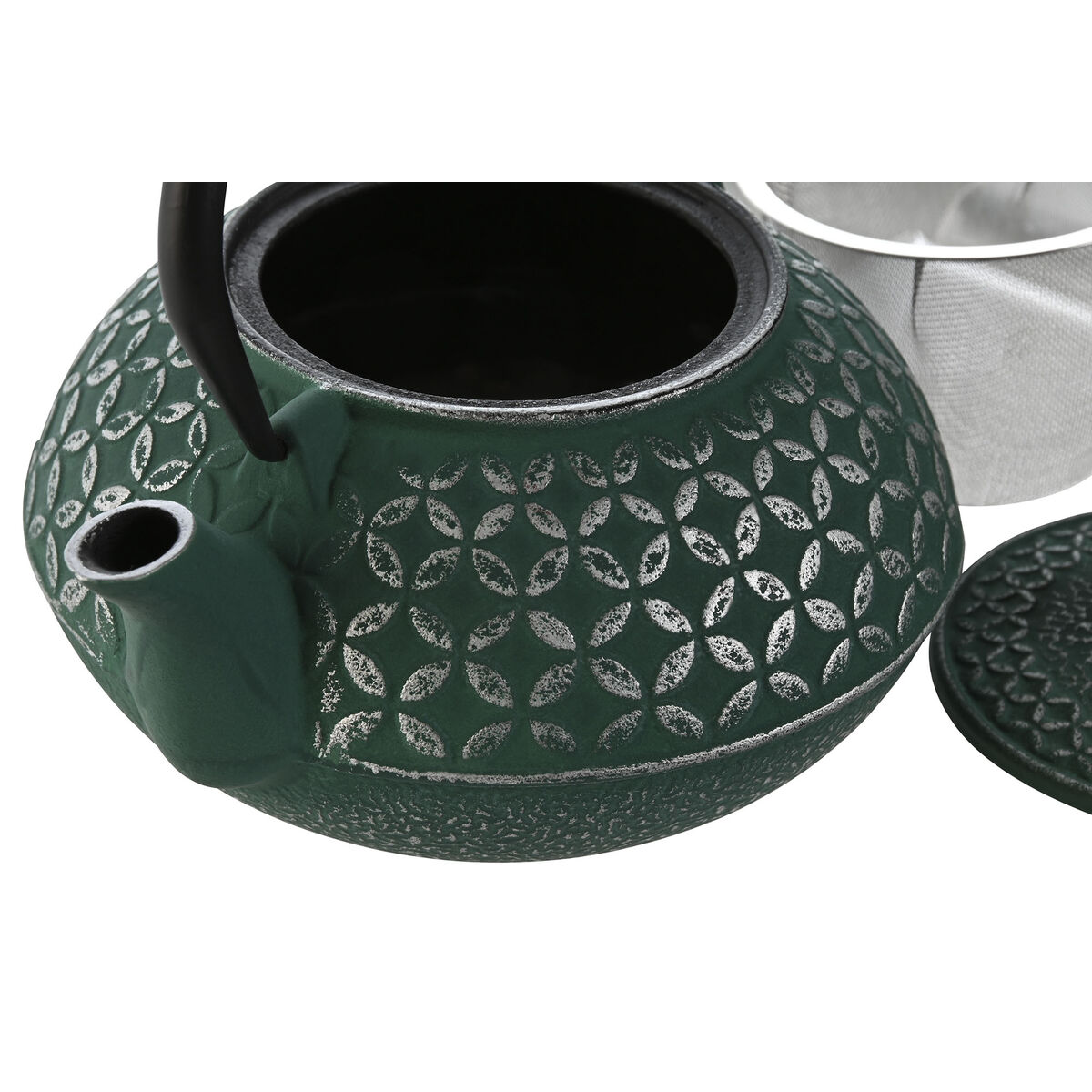 Tekanna Home ESPRIT Svart Grön Rostfritt stål Järn 900 ml - 2