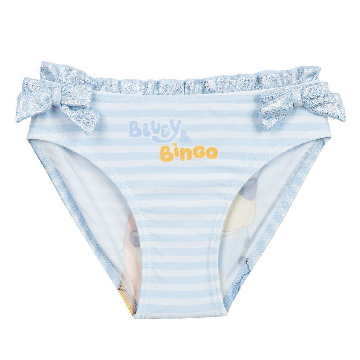Baddräkt, Flickor Bluey Blå