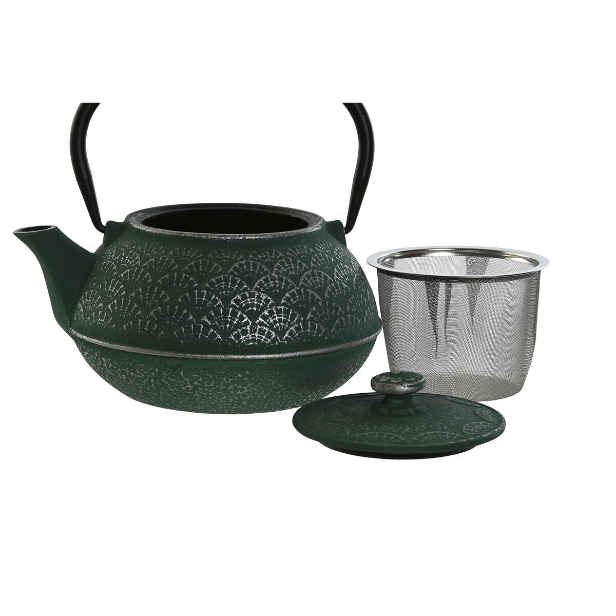 Tekanna Home ESPRIT Svart Grön Rostfritt stål Järn 800 ml - 3