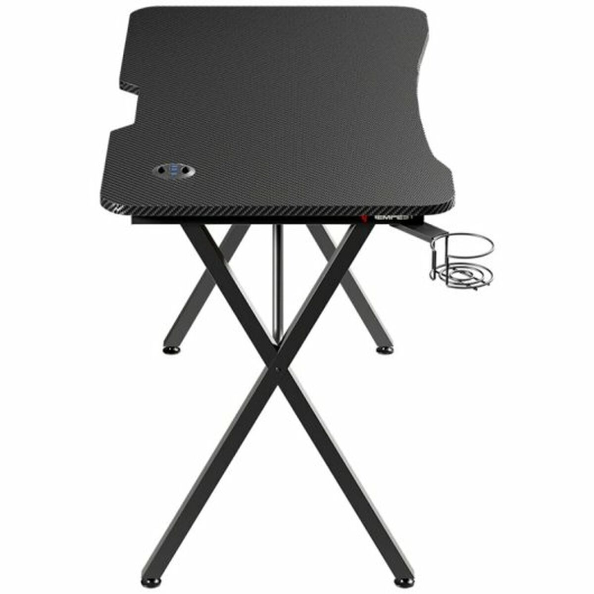 Skrivbord Tempest Shelter Svart - 6