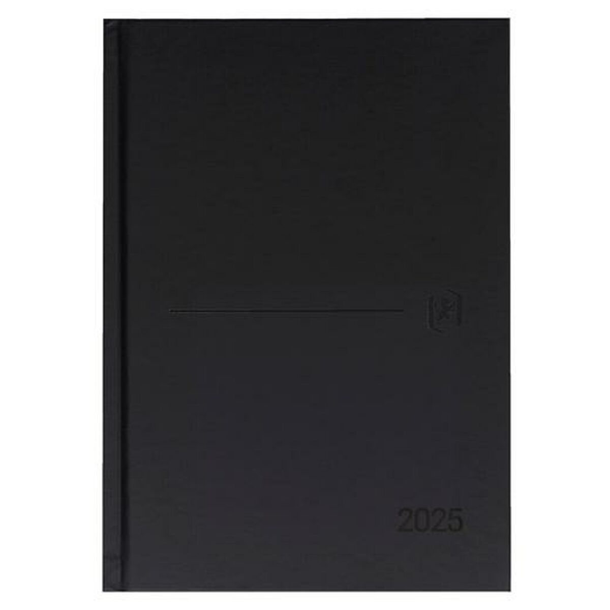 Dagbok Oxford CLASSIC Svart A5 15 x 21 cm 2025 (5 antal) - 2