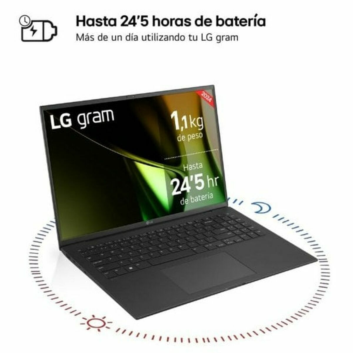 Bärbar dator LG 16Z90S-G.AD7BB - 5