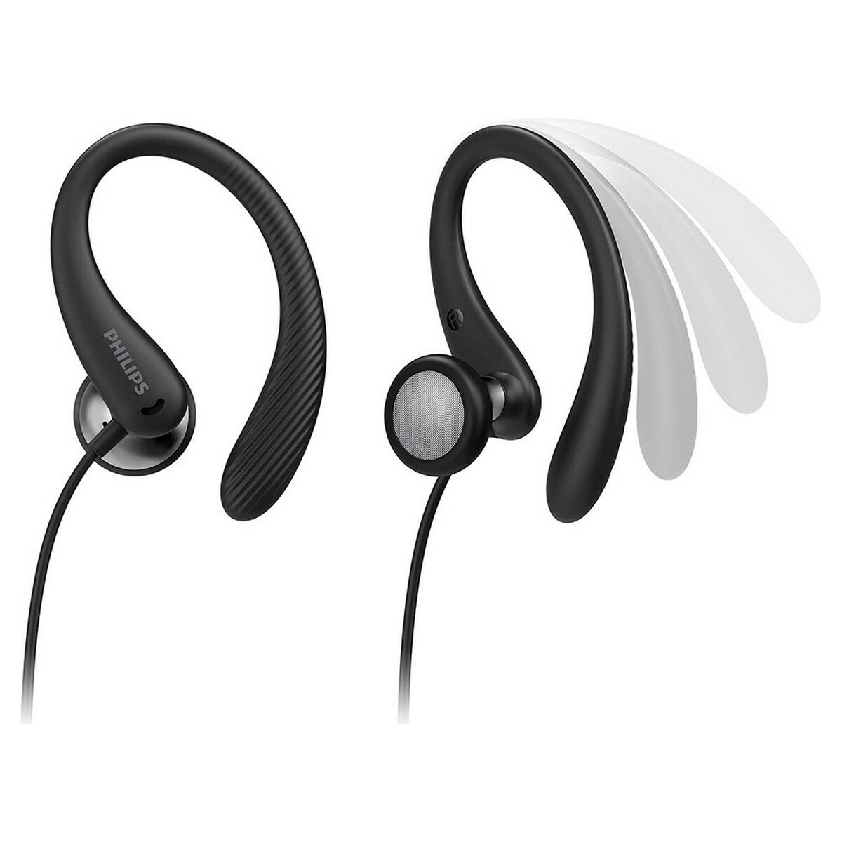 Sporthörlurar Philips TAA1105BK/00 Svart - 3