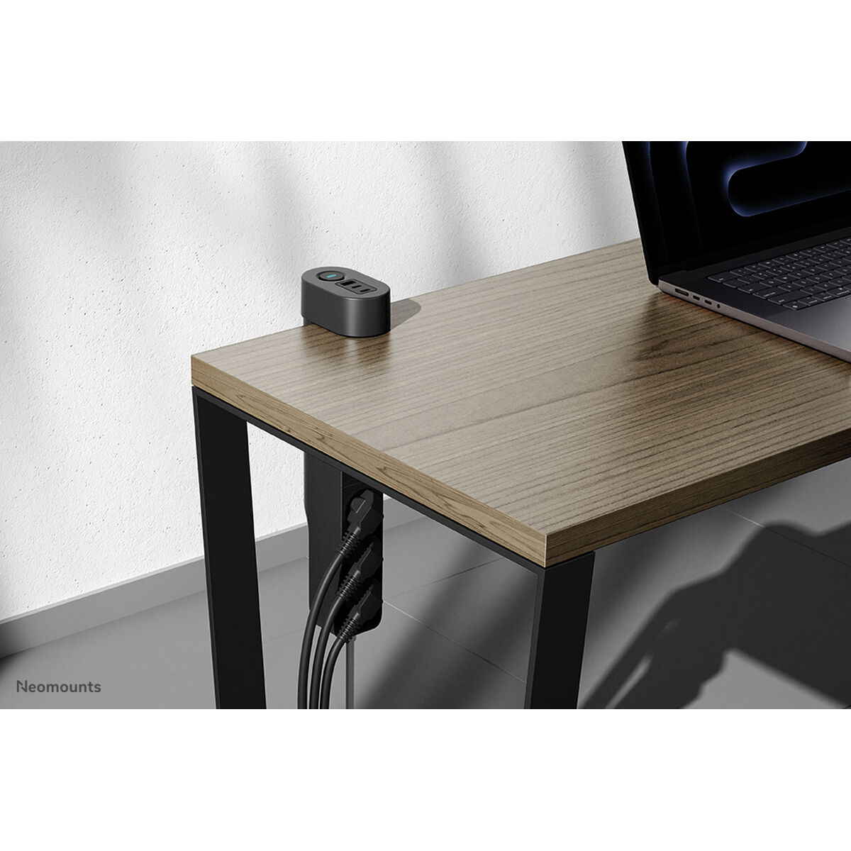 Grenuttag Neomounts VOLT DESK CLAMP Svart (1,4 m) - 3