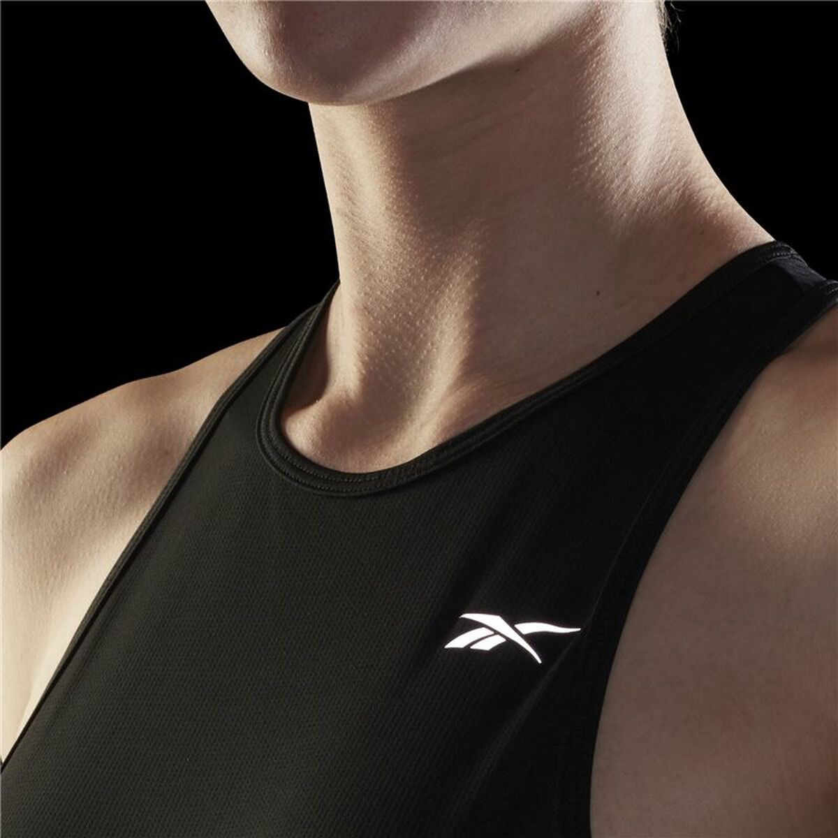 Tanktop, Dam Reebok Running Essentials Svart - 7