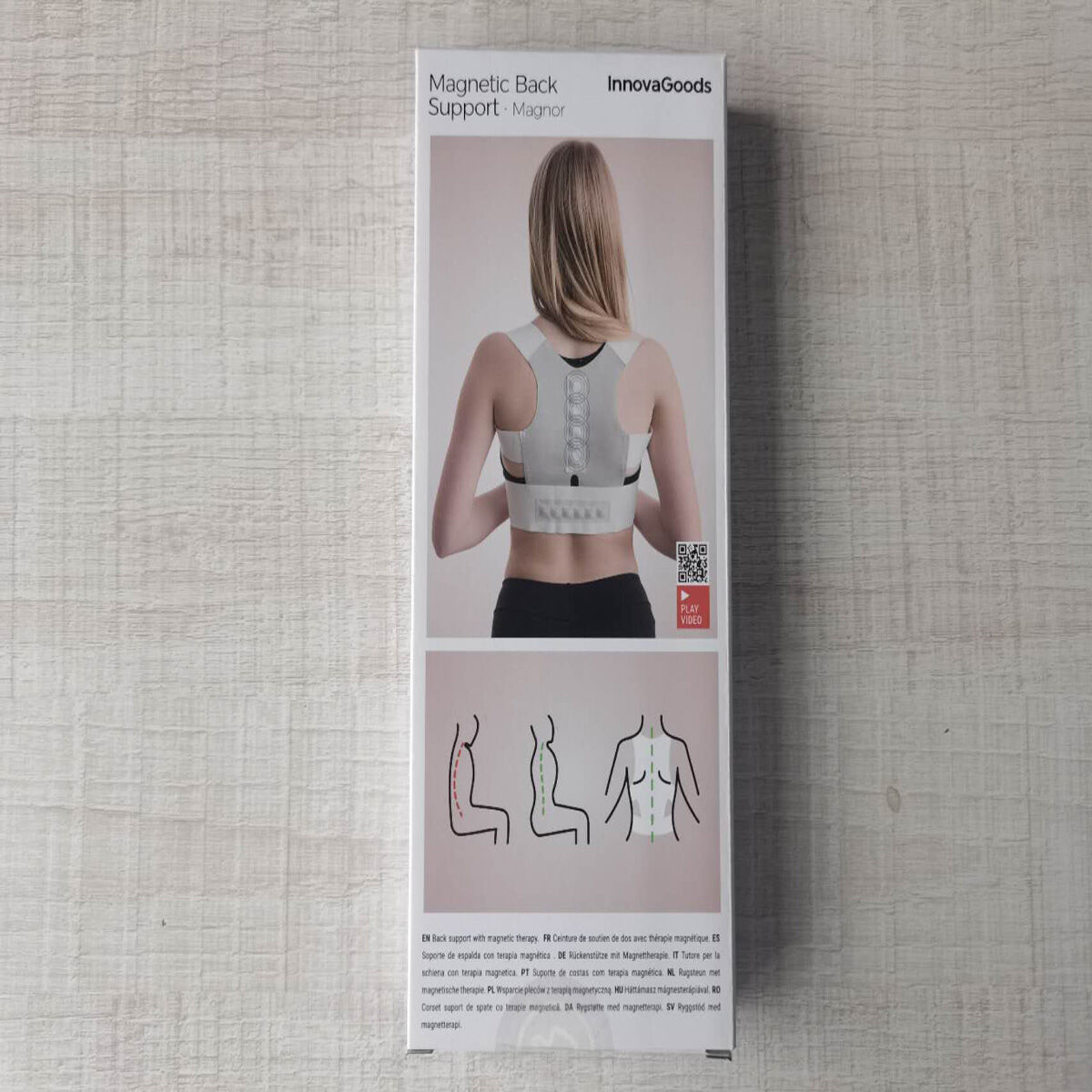 Magnetiskt hållningsstöd InnovaGoods - 41