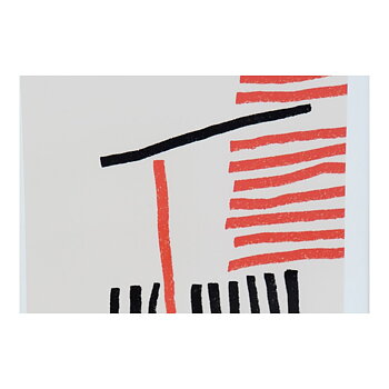 Tavla DKD Home Decor Lines Abstrakt Modern 35 x 3 x 45 cm (4 antal)