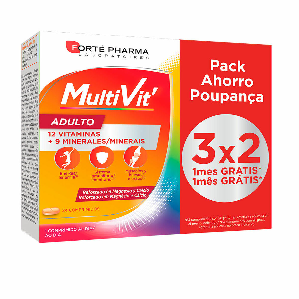 Kosttillskott Forté Pharma Multivit - 2