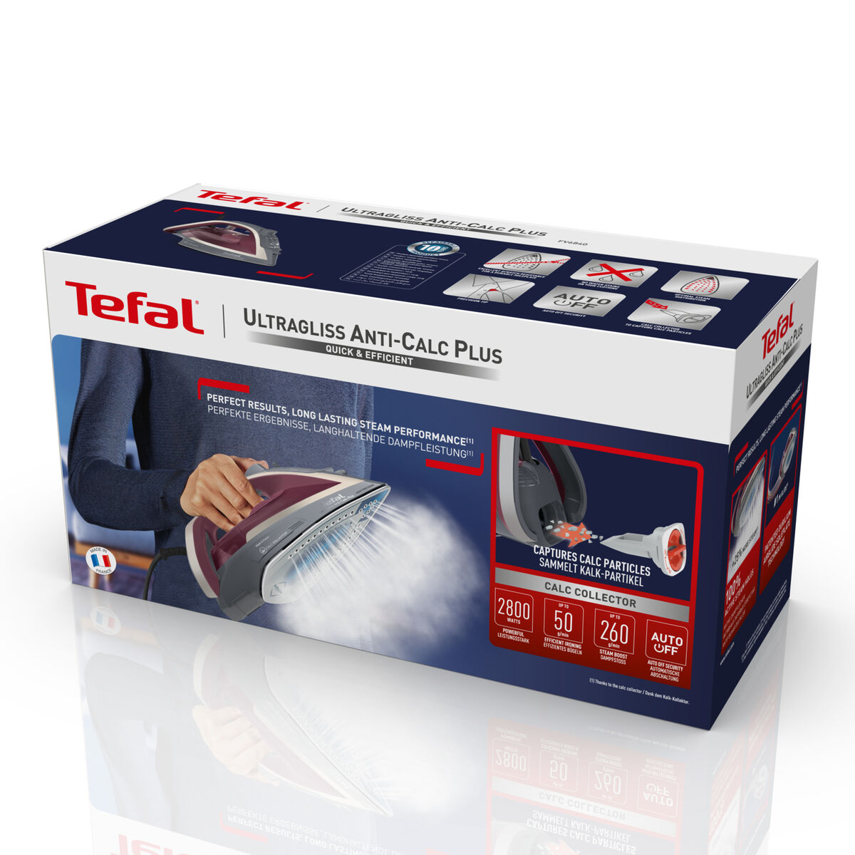 Ångstrykjärn Tefal Ultragliss Anti-Calc Plus FV6840E0 2800 W - 4
