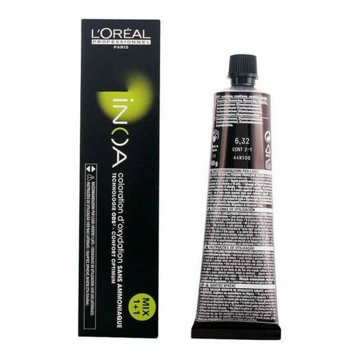 Färg utan ammoniak Inoa L'Oreal Professionnel Paris LINOA632 Nº 6,32 (60 g) Nº 6,32 60 g