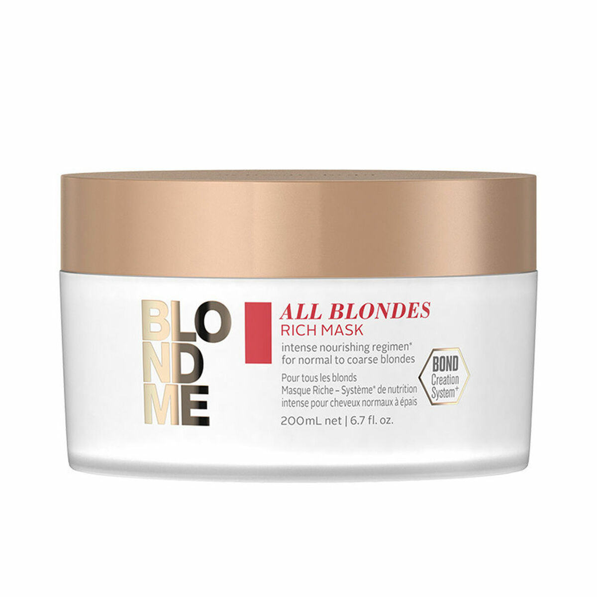 Vårdande hårinpackning Schwarzkopf BLONDME