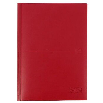 Dagbok Oxford CLASSIC Röd A5 15 x 21 cm 2025 (5 antal)