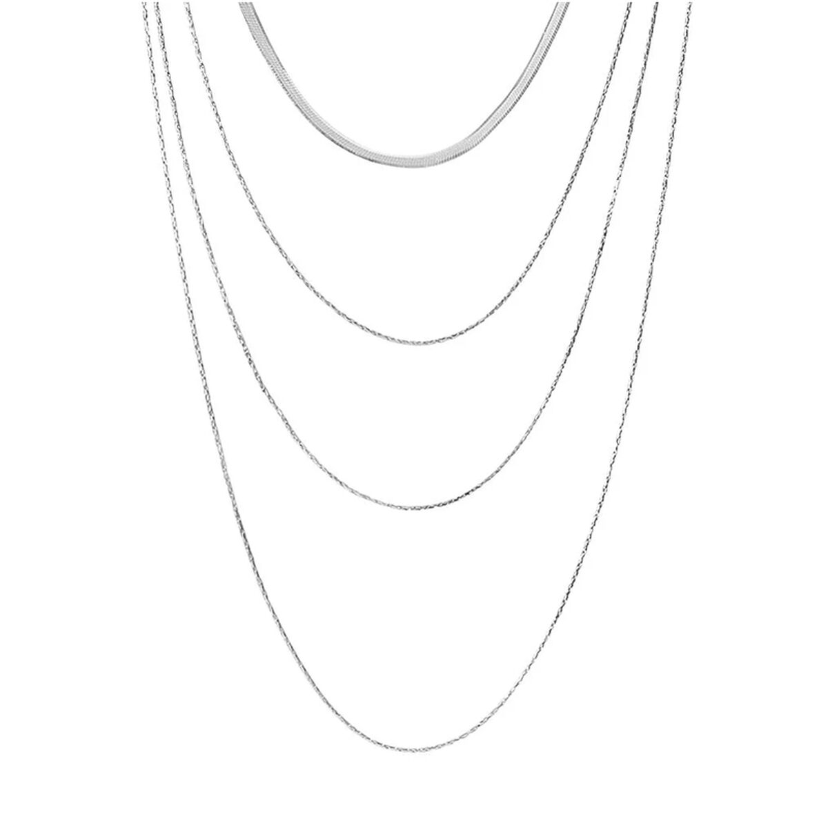 Damhalsband Stroili 1688349 Silvrig