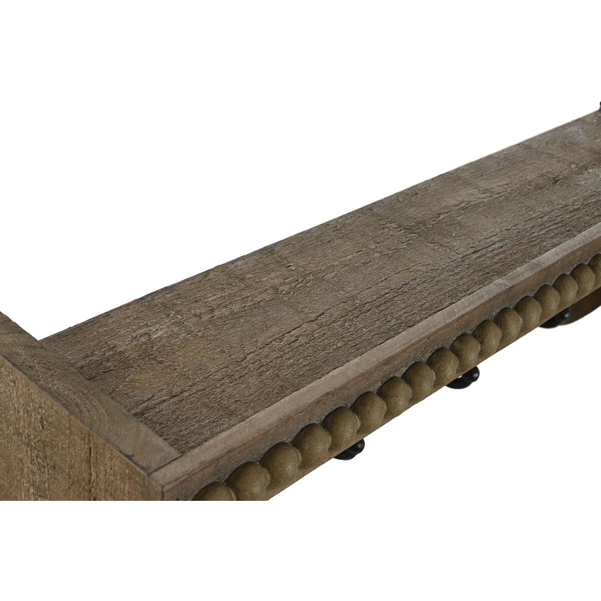 Väggmonterad rockhängare Home ESPRIT Brun Svart Trä Metall 67 x 17 x 27 cm - 2
