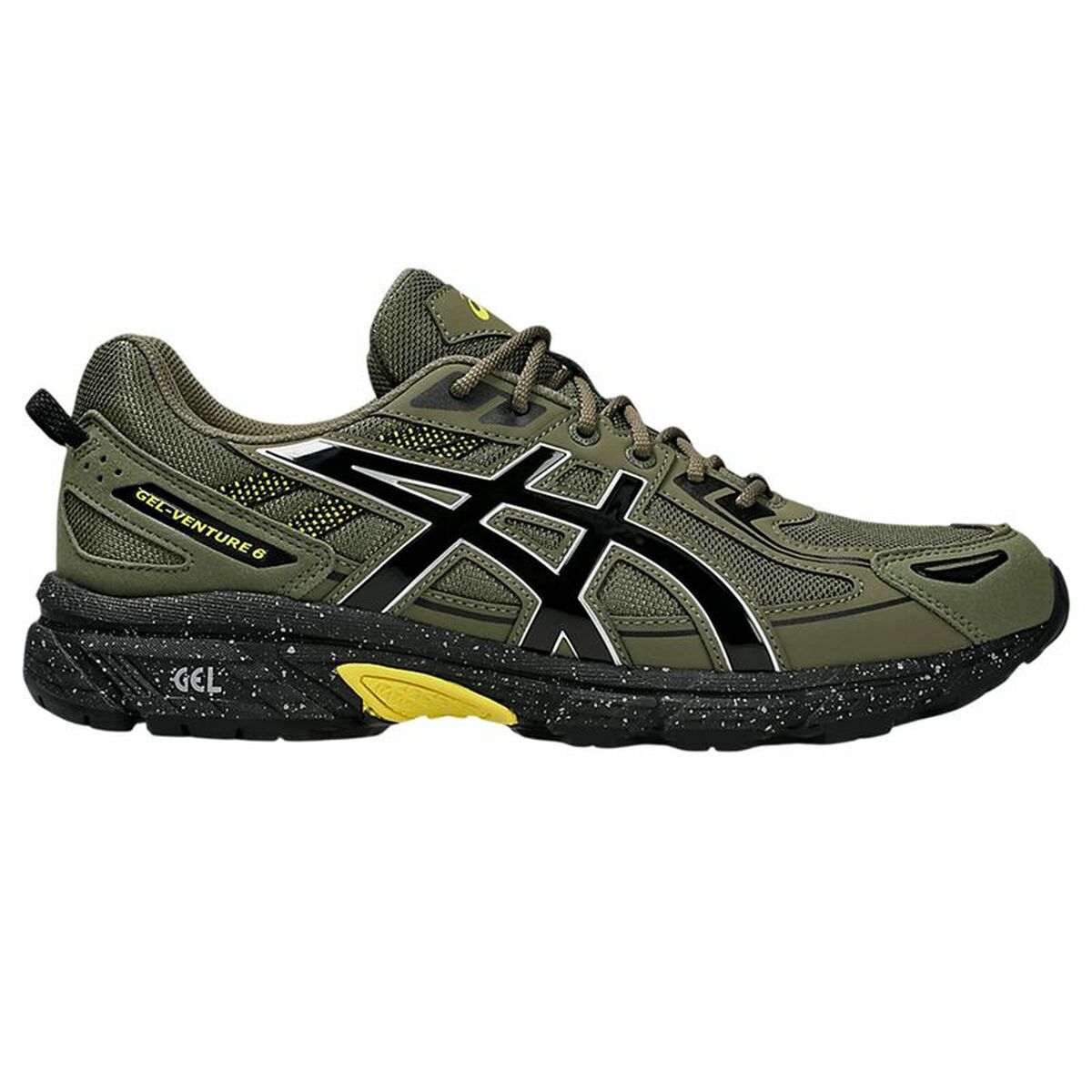 Sportskor Asics Gel-Venture 6 Svart Oliv Unisex