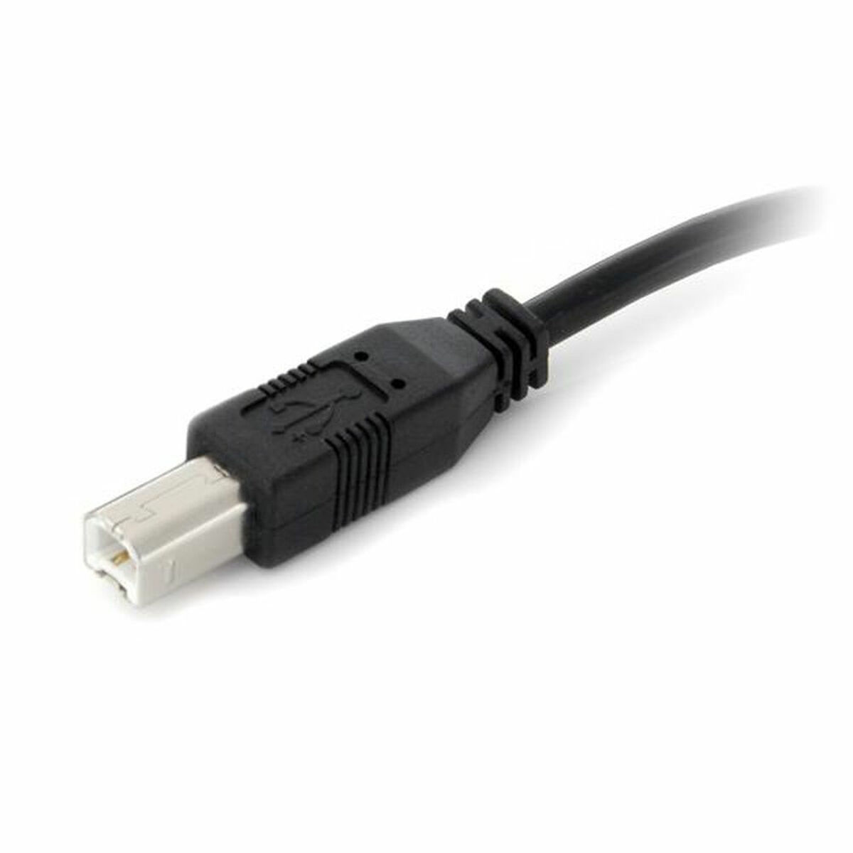 USB A till USB B Kabel Startech USB2HAB30AC          Svart - 7