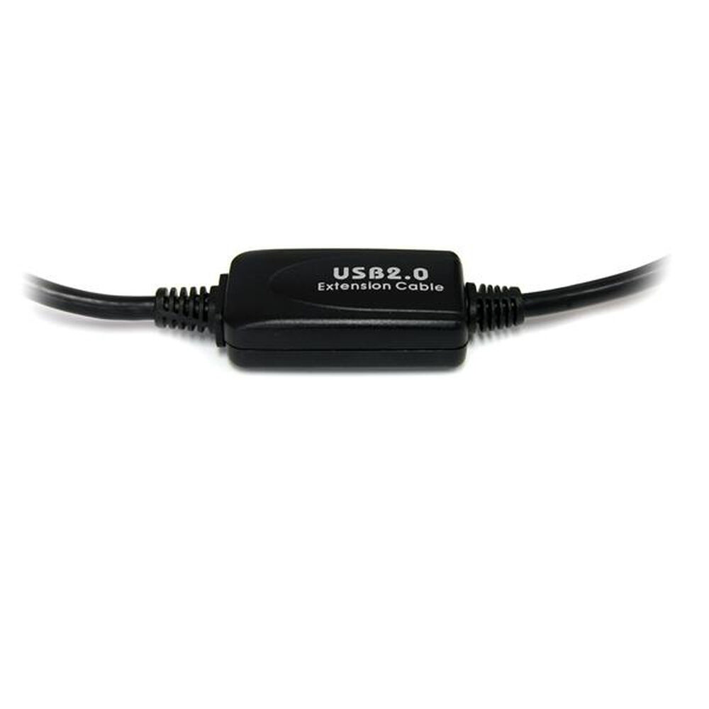 USB A till USB B Kabel Startech USB2HAB30AC          Svart - 4
