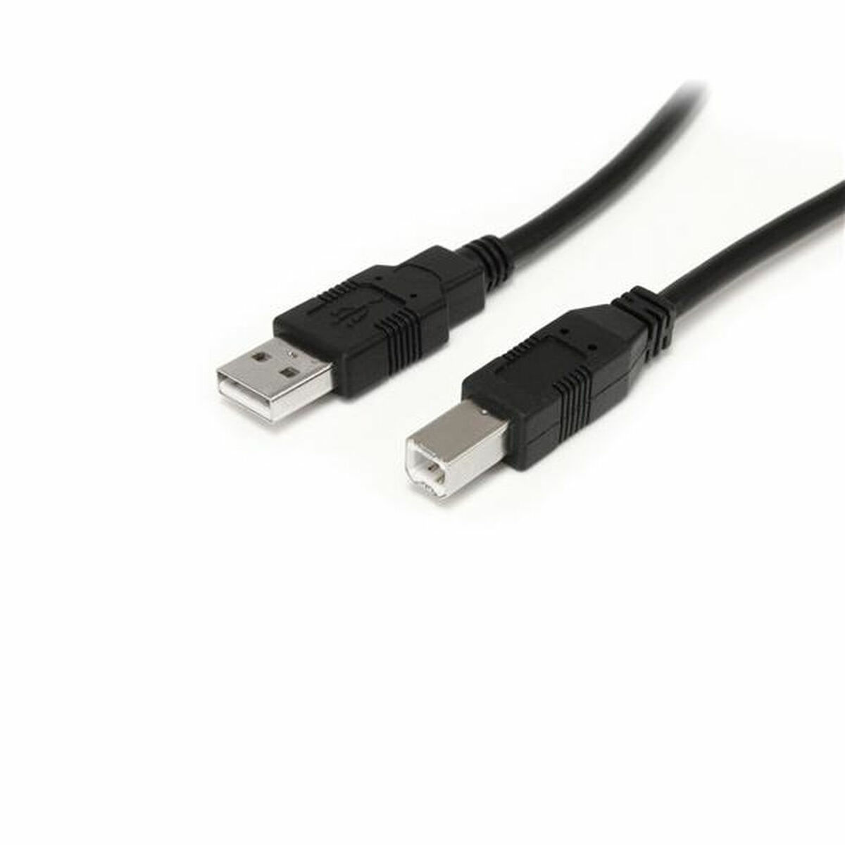 USB A till USB B Kabel Startech USB2HAB30AC          Svart - 5