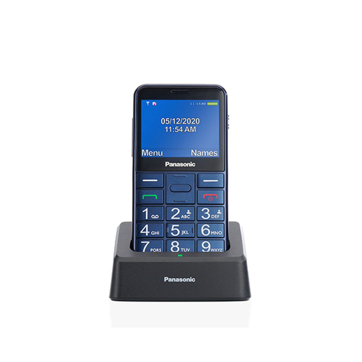 Mobiltelefon för seniorer Panasonic KX-TU155EXCN 2,4" Blå