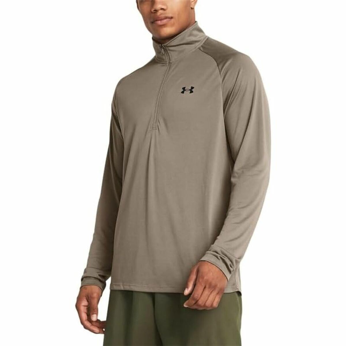 T-shirt med lång ärm Herr Under Armour Tech 2.0 1/2 Zip