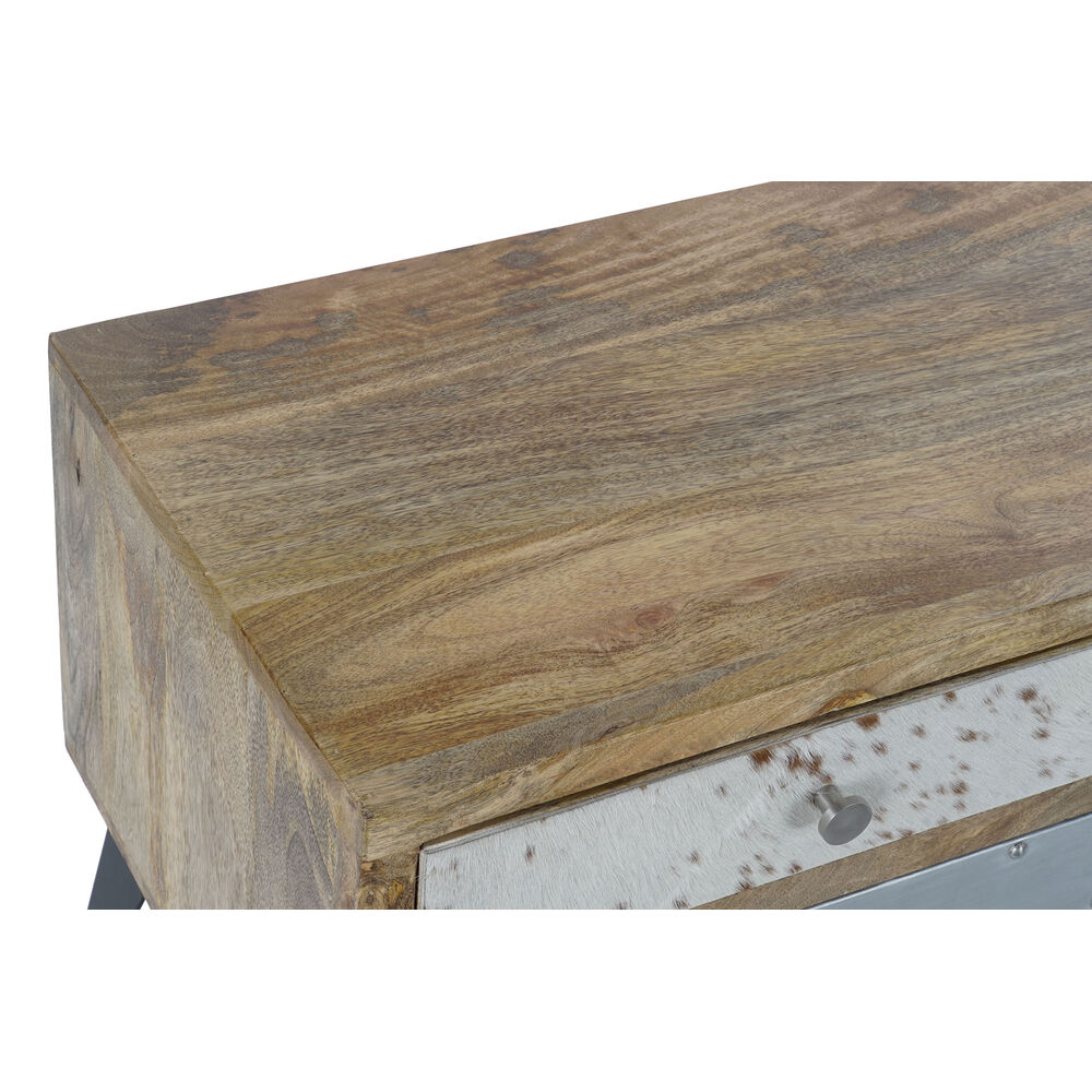 TV-möbler DKD Home Decor Metall Mangoträ (100 x 40 x 50 cm) - 2