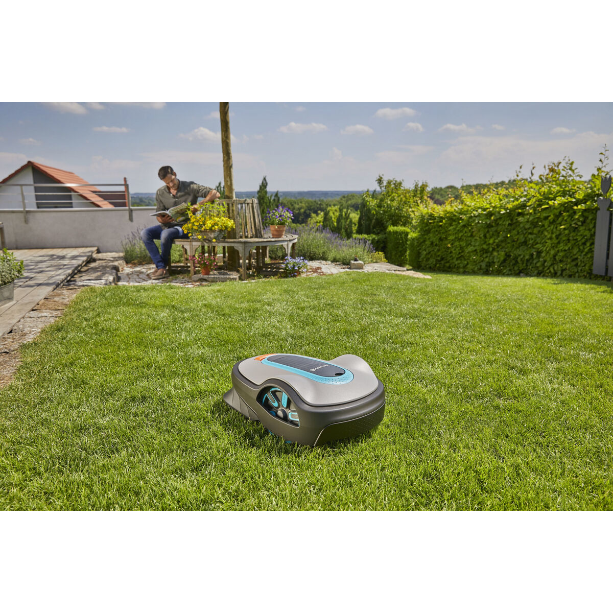 Gräsklipparrobot Gardena Sileno Life 1000 m² - 3