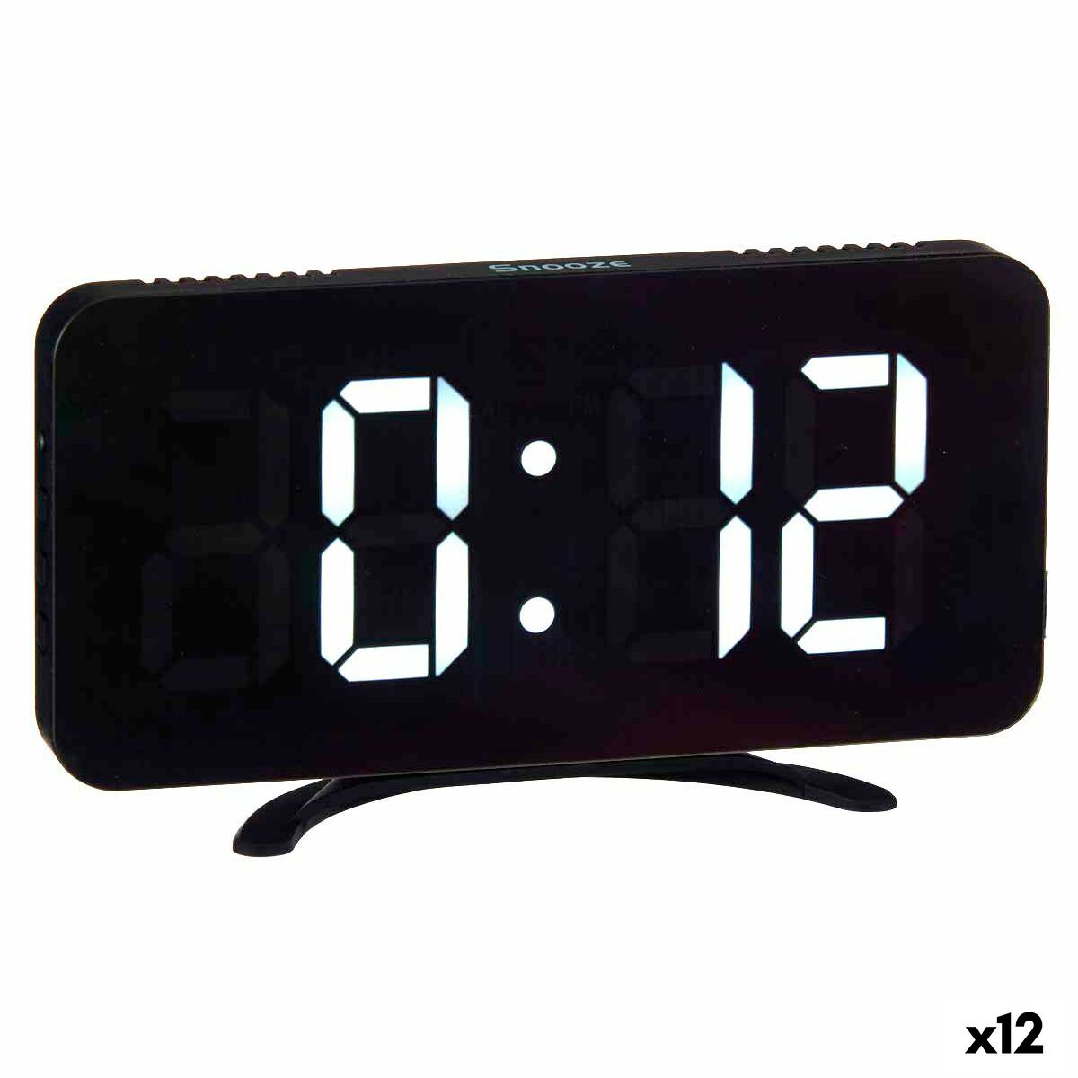 Digital bordsklocka Gift Decor Svart (12 antal) - 4