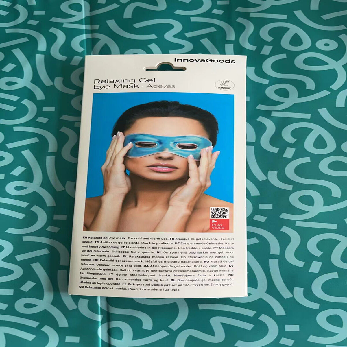 Avslappnande gelmask Ageyes InnovaGoods - 22