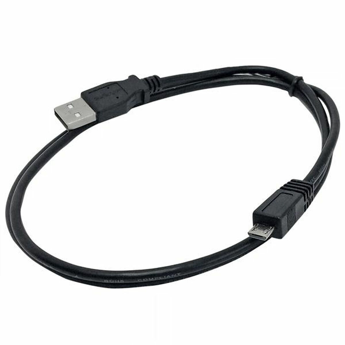 USB-kabel till mikro-USB Startech UUSBHAUB1M           USB A Micro USB B Svart - 9