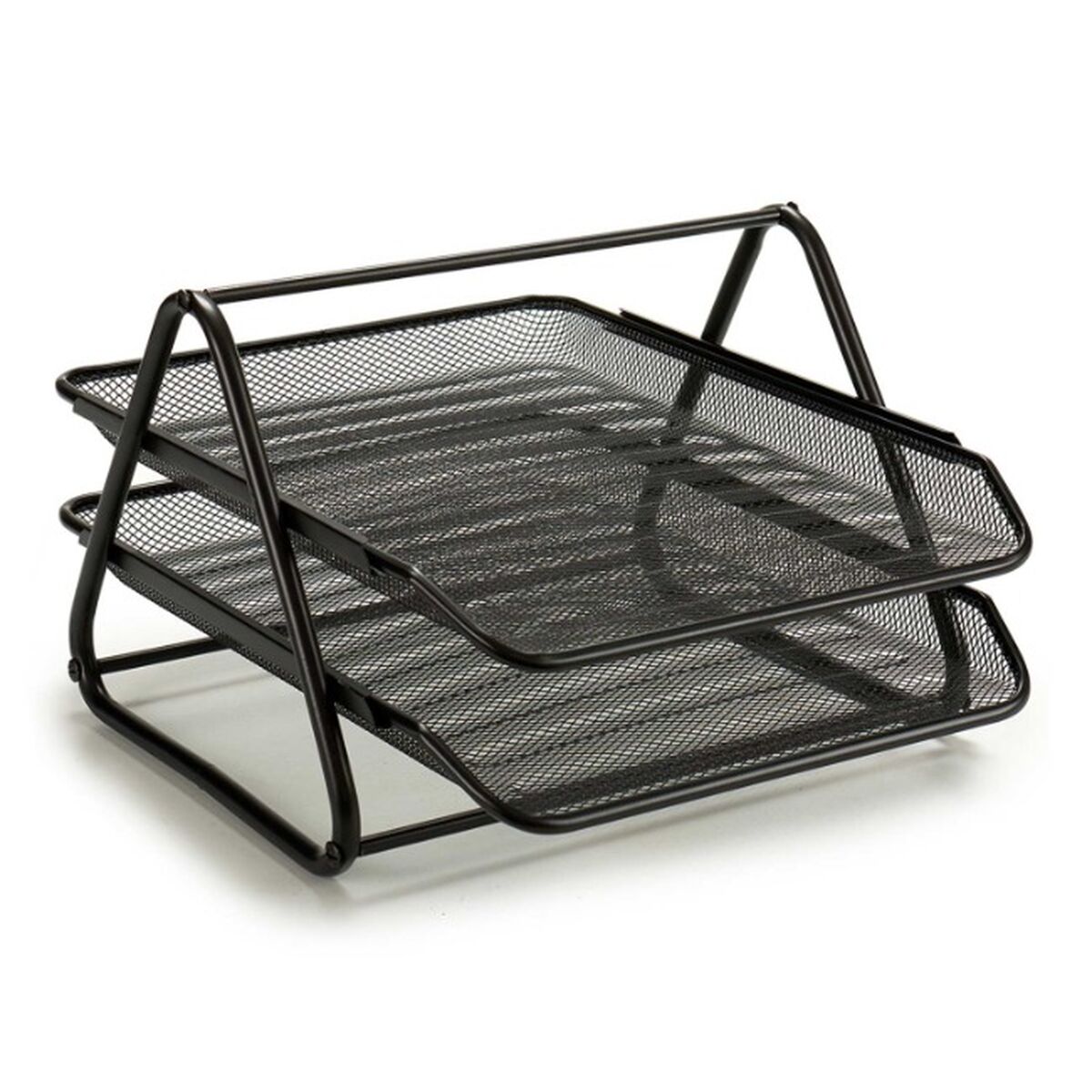 Klassificeringsbricka Svart Metall 6 antal 30 X 34,5 X 21 cm - 2