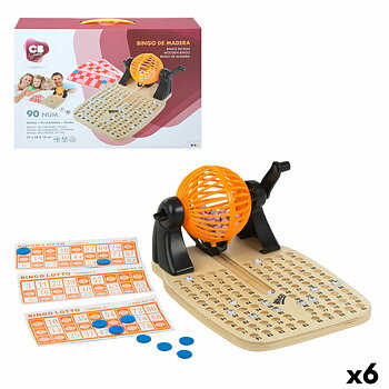 Bingo Colorbaby Trä Plast (6 antal)