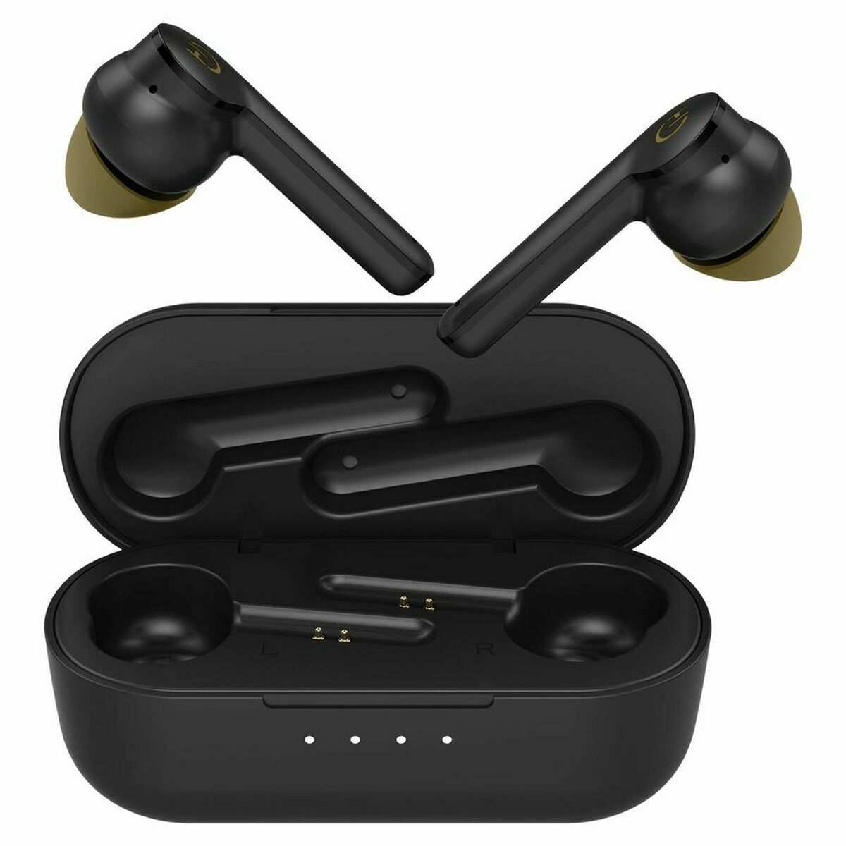Bluetooth Hörlurar Hiditec Svart - 2
