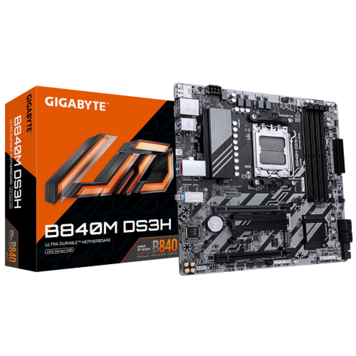 Moderkort Gigabyte B840M DS3H AMD AM5 AMD