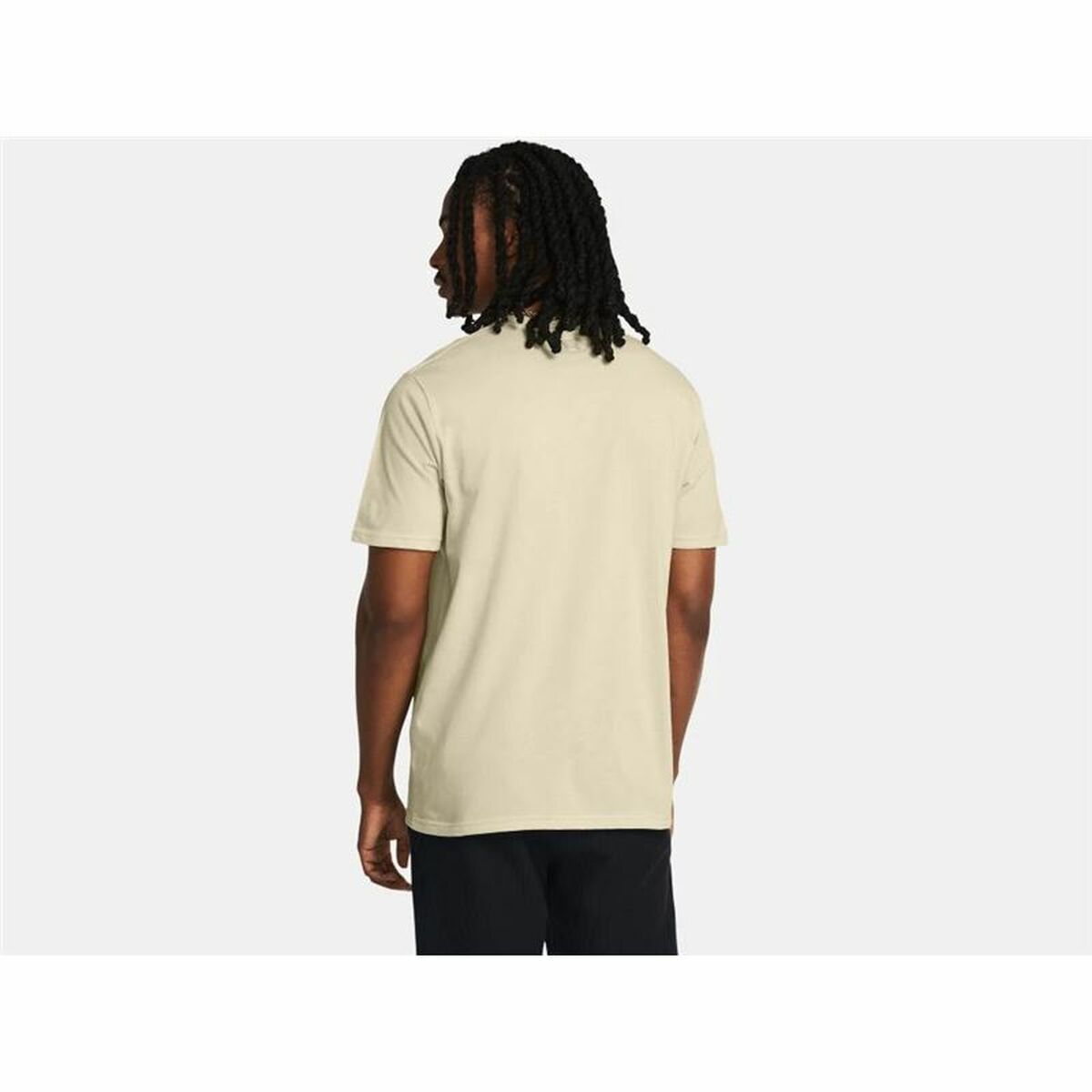 T-shirt med kortärm Herr Under Armour ABC Camo Boxed Beige - 4